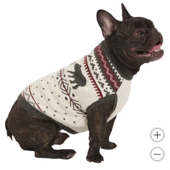 NWT Lands End Family Holiday Sweater for Pets - size XL - Picture 5 of 8